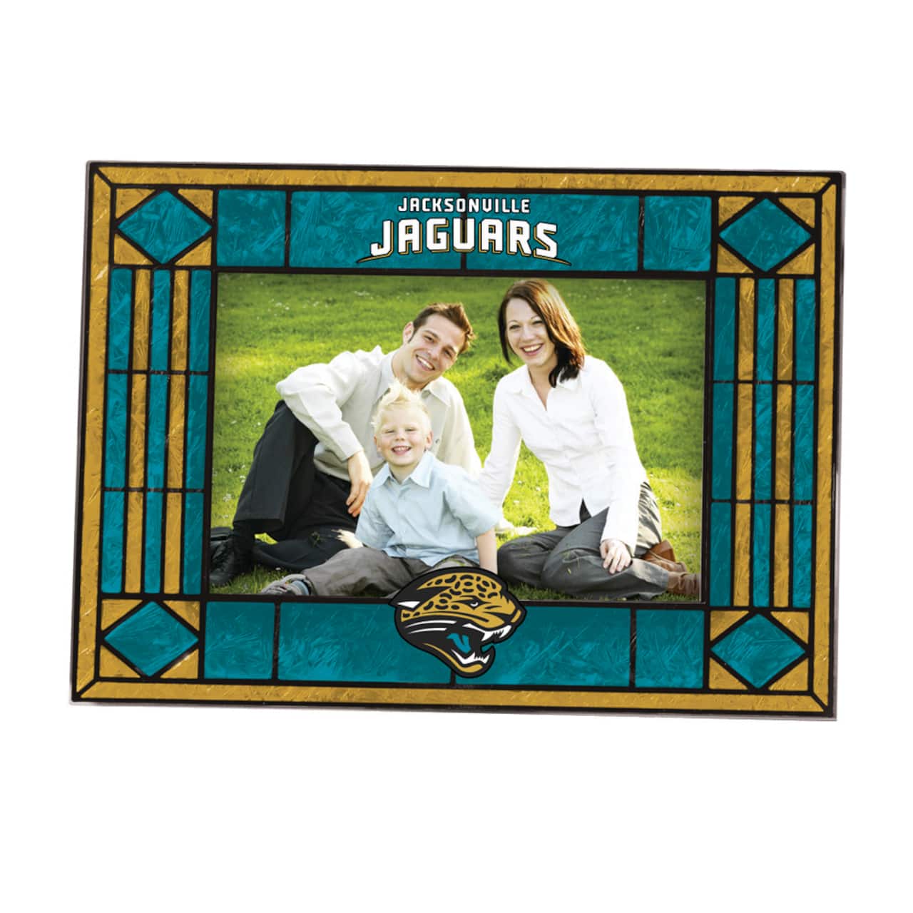 The Memory Company NFL Art Glass Horizontal Frame